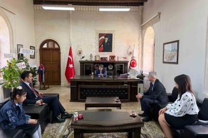 Gercüş’te kaymakamlık makamı geleceğin teminatı çocuklara emanet