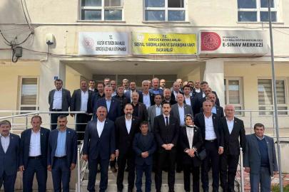 Gercüş’te muhtarlar Kaymakam Uzun ile bir araya geldi