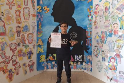 GKV’li Mehmet Aras Çelik Robotik Kodlamada Roma yolcusu