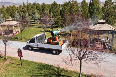 Gölbaşı Belediyesi’nden sivrisinek ve haşerelerle 12 ay kesintisiz mücadele