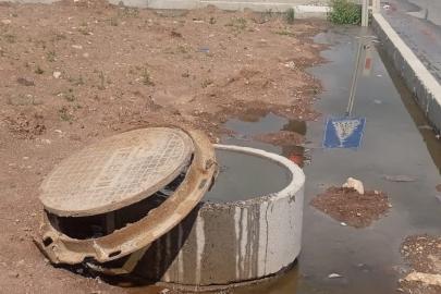 Gölbaşı’nın ortasında lağım rezaleti