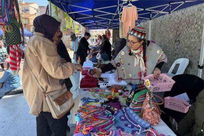 Gölcük’te el emeği ürünler şölende sergileniyor
