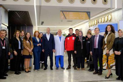 Hastanede deprem farkındalığı etkinliği