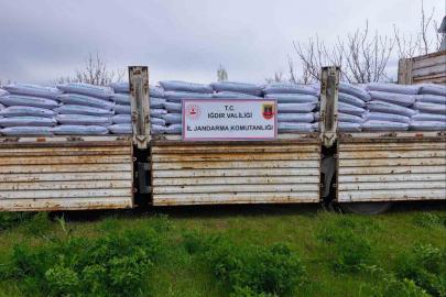 Iğdır’da kaçak gübre operasyonu: 30 ton ürün ele geçirildi