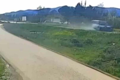İkiye bölünen Tofaş’ın sürücüsü ölmüştü: Güvenlik kamerası görüntüleri ortaya çıktı