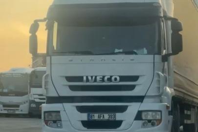 İkiz plakalı tır, vatandaşın dikkati sayesinde yakalandı