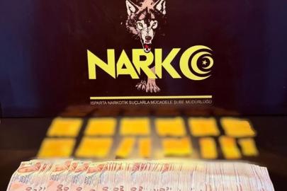 Isparta’da 4 bin 527 adet uyuşturucu madde ele geçirildi