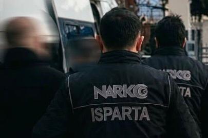 Isparta’da uyuşturucu operasyonunda 2 şüpheli tutuklandı