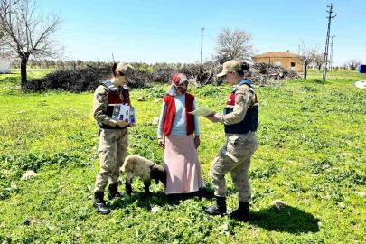 Jandarma ekipleri KADES uygulamasını tanıttı