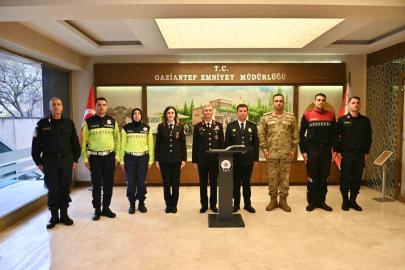 Jandarmadan emniyete anlamlı ziyaret
