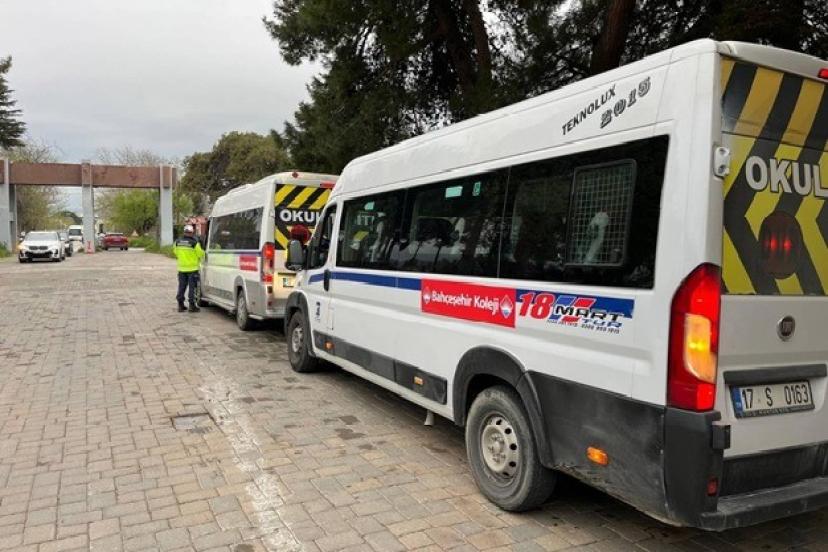 Jandarmadan trafik kontrolleri