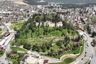 Kahramanmaraş Kalesi’nde restorasyon çalışmaları sürüyor