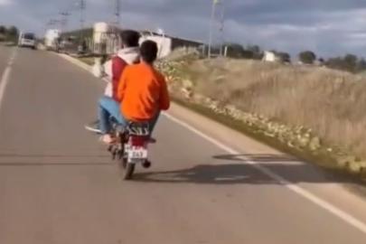 Kahramanmaraş’ta akrobatik hareketler yapan motosikletliye 47 bin TL ceza