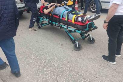 Kastamonu’da motosiklet otomobile çarptı: 1 yaralı