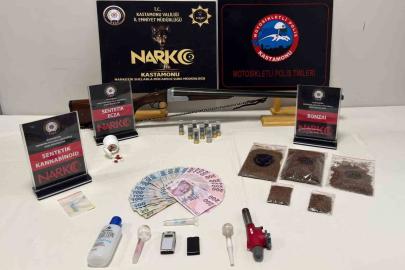 Kastamonu’da uyuşturucu operasyonları: 6 gözaltı