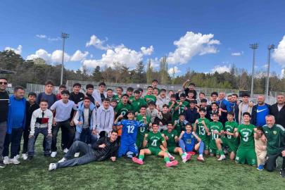 Kayseri U15 Liginde şampiyonlar belli oldu