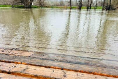Kayseride Zamantı Irmağı taştı: Kano merkezleri sular altında kaldı
