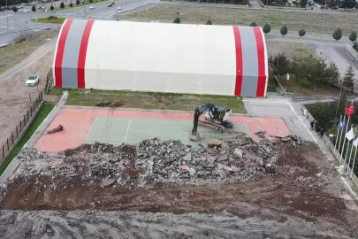 Kayseri’ye yeni kapalı tenis kortları yapılıyor