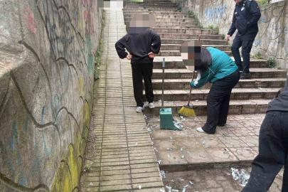 Kendileri kirletti, kendileri temizledi