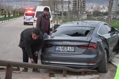 Kilis’te motosikletle otomobil çarpıştı: 1 yaralı