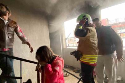 Kırıkhan’da ev yangını