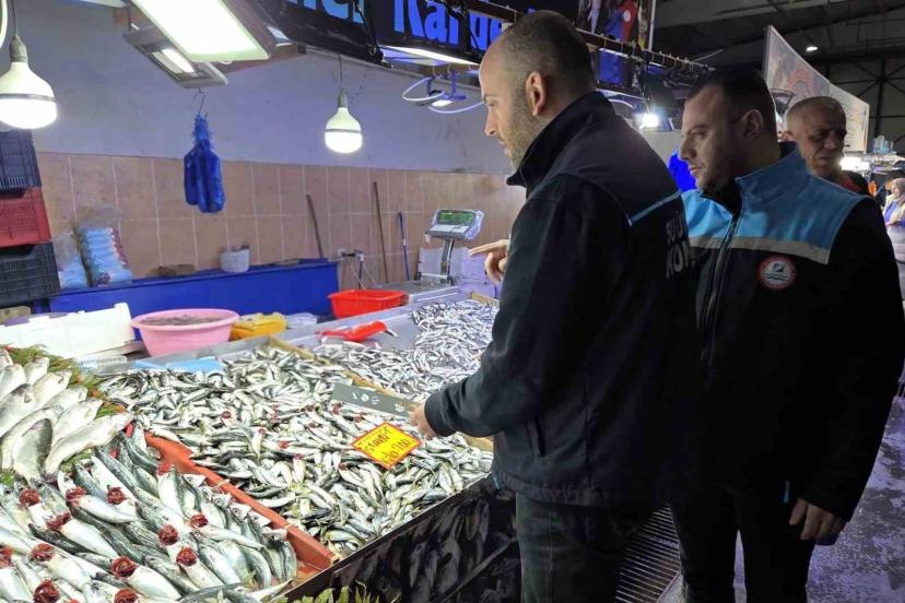 Kırklareli’nde balık tezgahları mercek altında