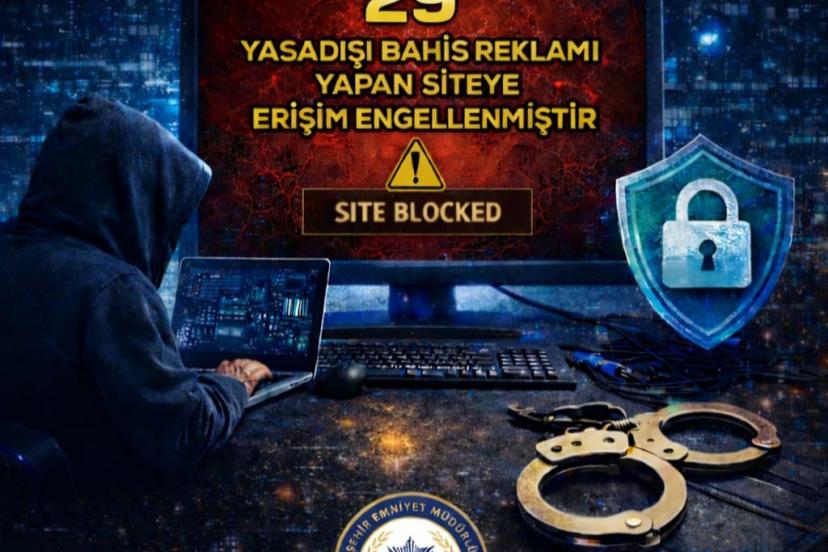 Kırşehir’de 29 siteye erişim engeli