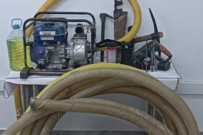 Kırşehir’de kaçak kazı yapan 8 şüpheli suçüstü yakalandı