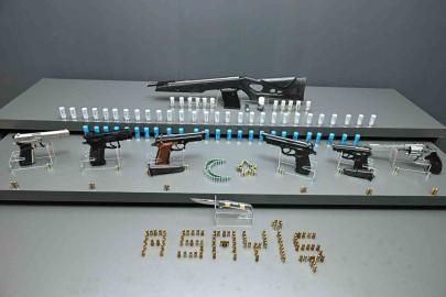 Kırşehir’de şok uygulamada silah ele geçirildi