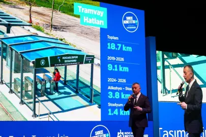 Kocaeli'de Başkan Büyükakın şehrin geleceği metroyu anlattı