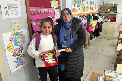Küçük Aysima’dan öğretmenlerine duygulandıran sürpriz