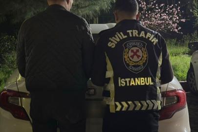 Küçükçekmece’de ters yönde giden sürücüye 31 bin lira ceza