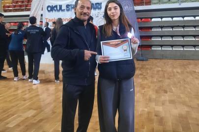 Kütahyalı sporcu Güllüzar Nas Türkiye ikincisi oldu