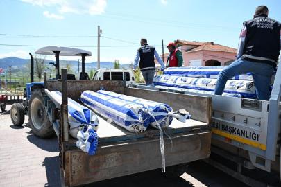 Manisa Büyükşehir’den afetzede üreticilere destek