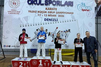 Manisalı karateciler Denizli’de fırtına gibi esti