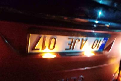 Manyas’ta tek taraflı trafik kazası