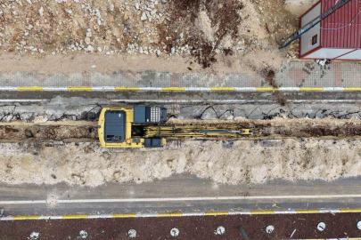 Mardin’de bir mahallede daha atıksu hattı döşeme çalışması tamamlandı