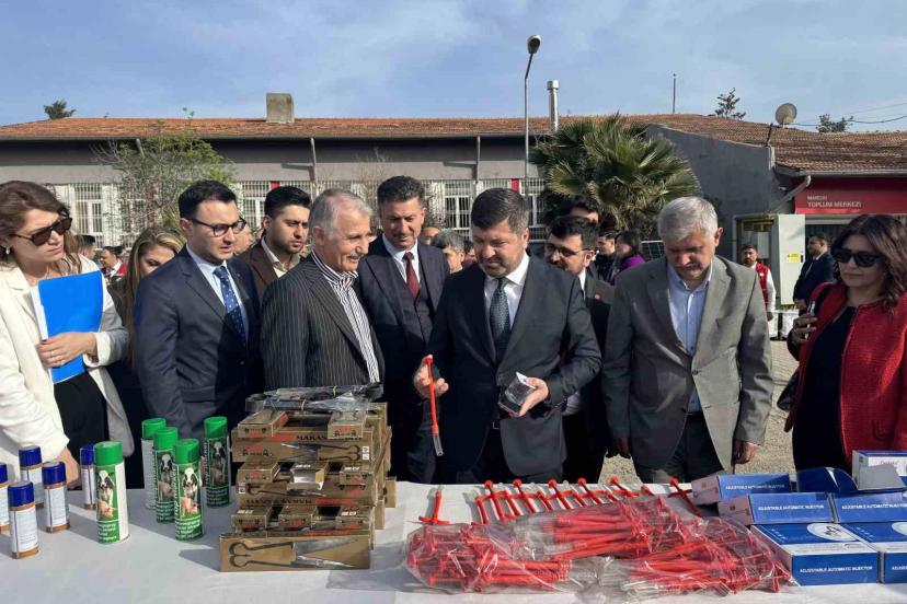 Mardin’de INSURE Projesi kapsamında 4 milyon liralık ekipman teslim töreni