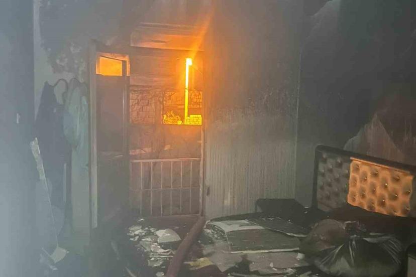 Mardin’de müstakil evde çıkan yangın söndürüldü