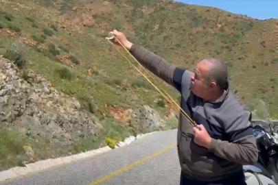 Marmaris’te sapanla  tohum topu attılar