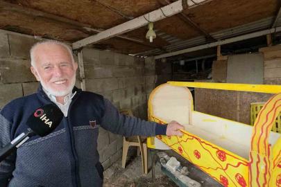 Mesleğine ömrünü adayan tahta beşik ustası, sanatını yaşatacak çırak bulamadı