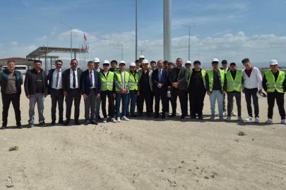 Meslek lisesi öğrencilerine teknik gezi desteği