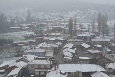 Mihalıcçık beyaza büründü