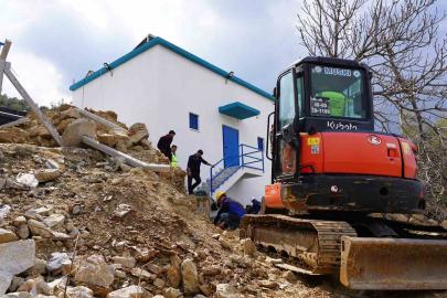 Milas Bafa Mahallesi’ndeki içme suyu deposu yenilendi
