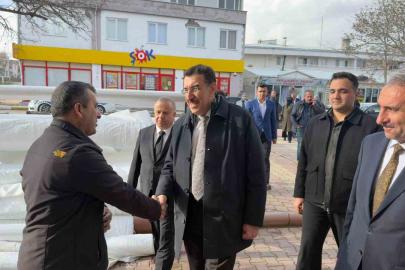 Milletvekili Tüfencki Arguvan’da temaslarda bulundu