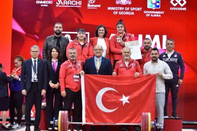 Milli halterci Tuana Süren, Avrupa üçüncüsü