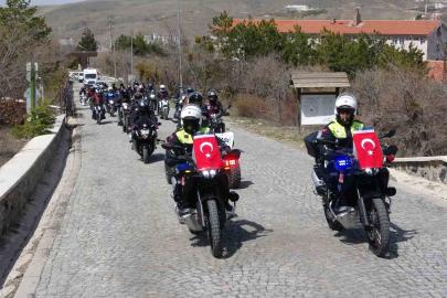 Motosiklet tutkunları Çamlık Milli Parkı’nda buluştu
