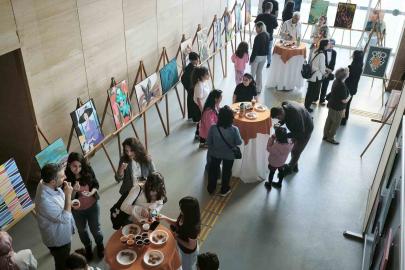 MTK Koleji öğrencilerinin eserleri görücüye çıktı