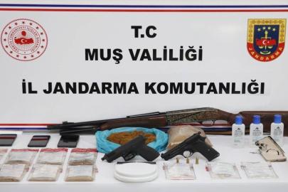 Muş’ta uyuşturucu operasyonu: 2 kişi tutuklandı