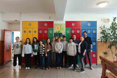 Nazillili öğrenciler projelerini bu kez Budapeşte’de yürüttü